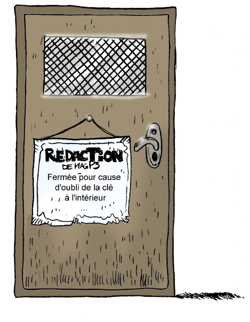 Une porte.